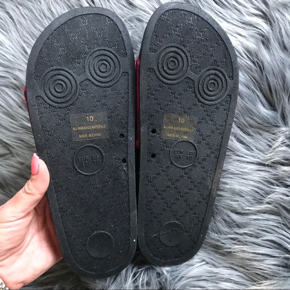 NWB 🌹 VELVET ROSE EMBROIDERED PATCH SLIDE - Picture 5 of 8